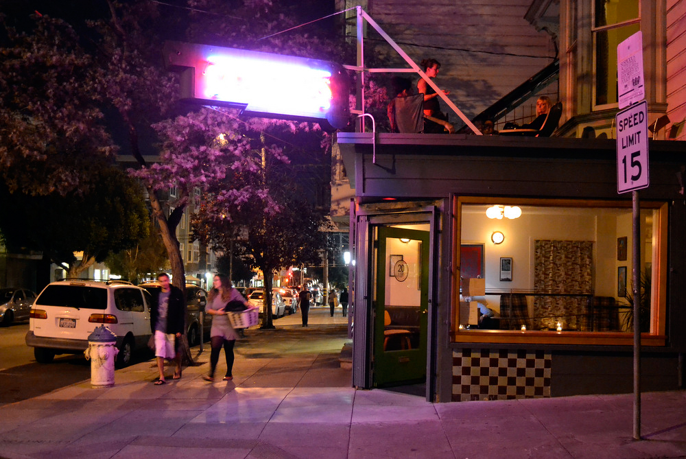 20 Spot is a new mod wine bar in the Mission district. Photo: Kate Williams