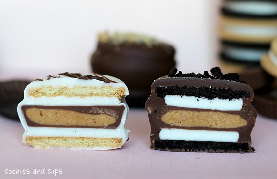 Reese's stuffed Oreos have to be tasty. Photo: Cookies and Cups