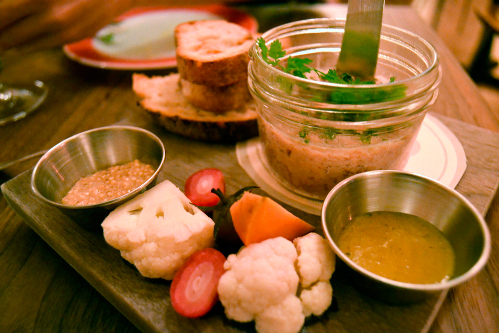 The potted rabbit dish was the best of the night. Photo: Kate Williams