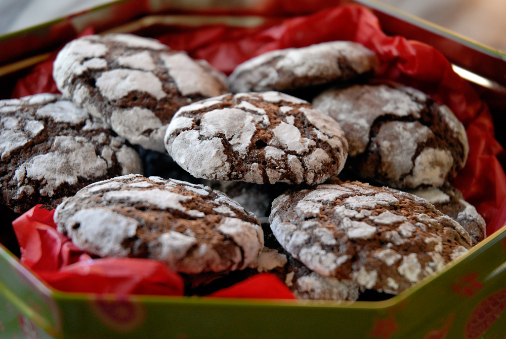 Kim Laidlaw's Chocolate Crinkle Cookies. Photo: Wendy Goodfriend