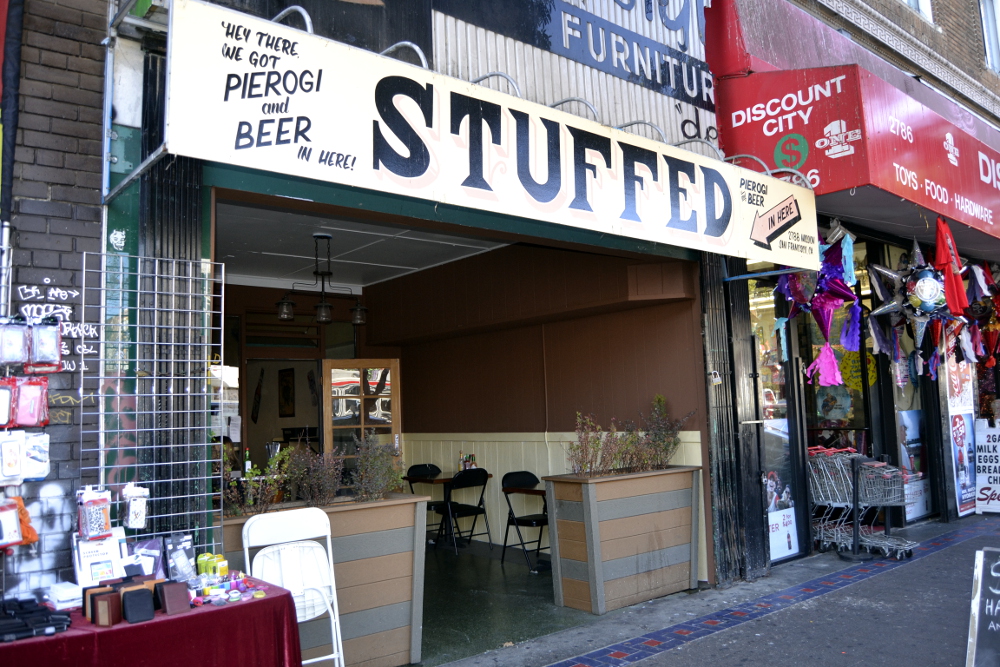 Stuffed is a new pierogi restaurant near the 24th Street BART in the Mission district. Photo: Kate Williams