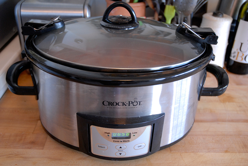 Crock Pot slow cooker. Photo: Wendy Goodfriend 