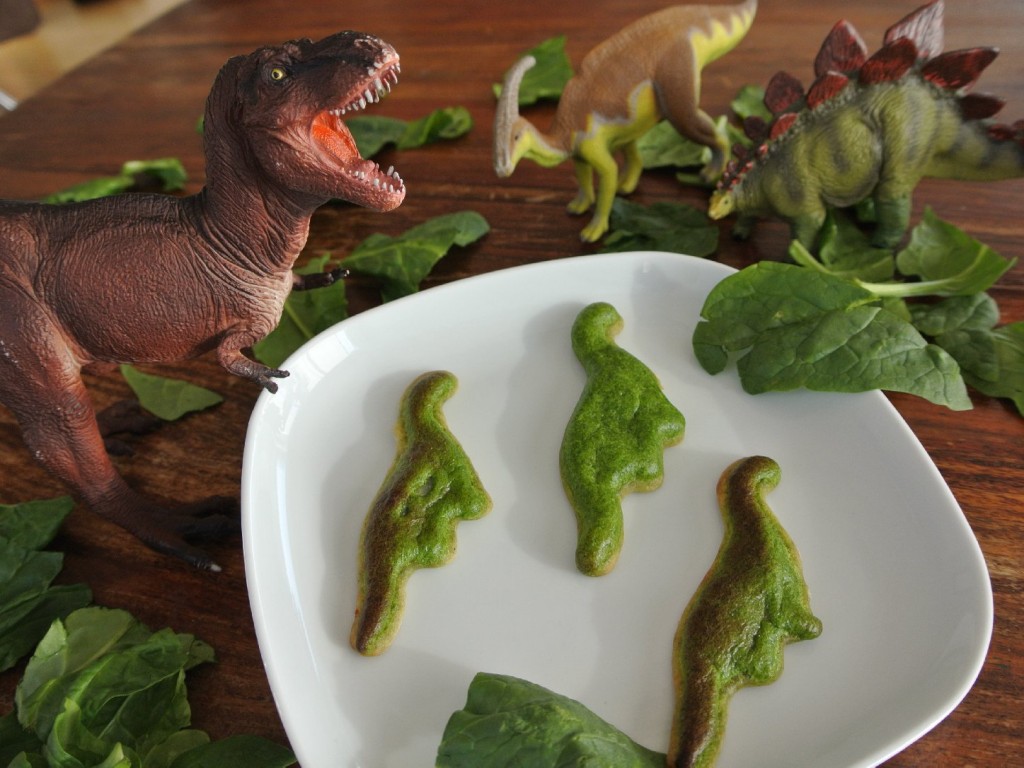 Dinosaur quiche, anyone? A traditional spinach quiche gets a technology makeover with the 3-D printer Foodini, which churns out foods in fun shapes, like dinosaurs and butterflies. Photo: Natural Machines