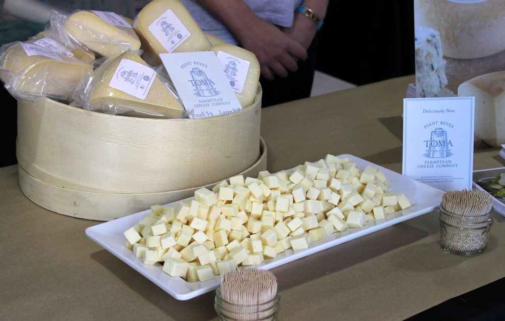 Point Reyes Farmstead’s buttery Toma Cheese was a North Bay dairy winner, along with Bellwether Farms. Photo: Kate Williams