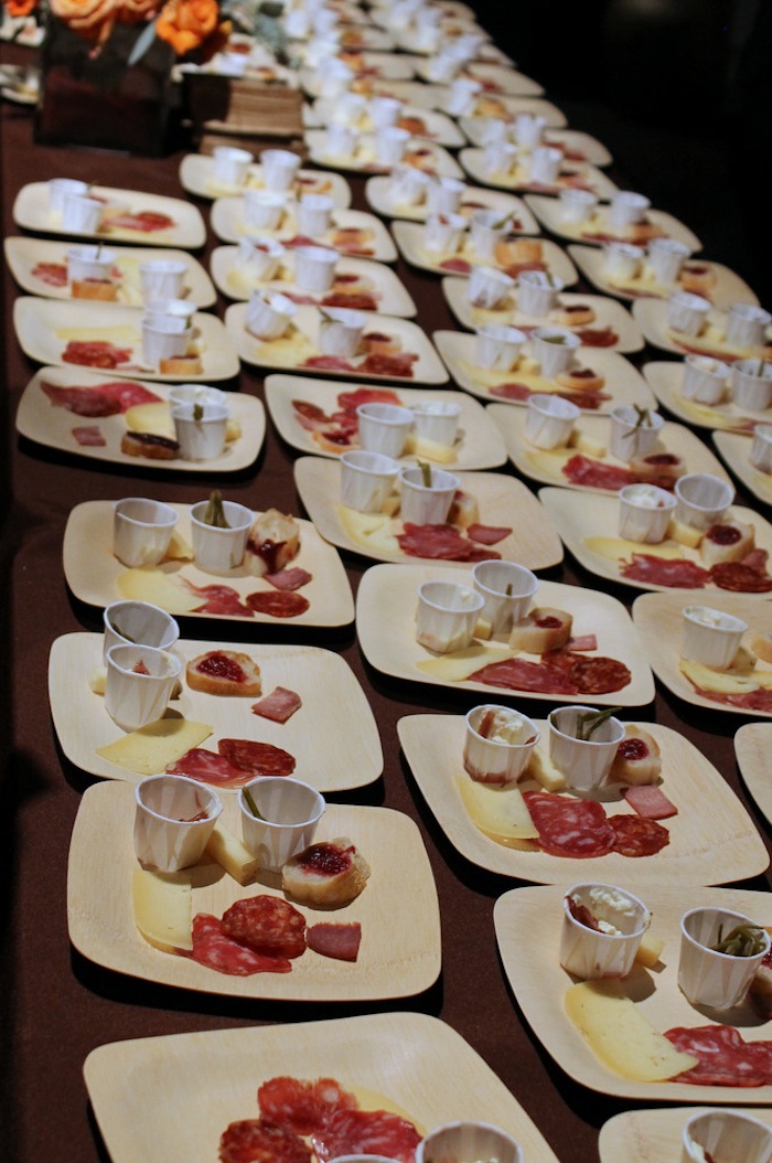 Winners from the Western region were available for tasting at the gala and included Fra'Mani's Salame Calabrese, Bellwether Farm's Ricotta, Point Reyes Farmstead's Toma, Wine Forest's Pickled Sea Beans, and Mimi's Confitures' Onion Jam. Photo: Kate Williams