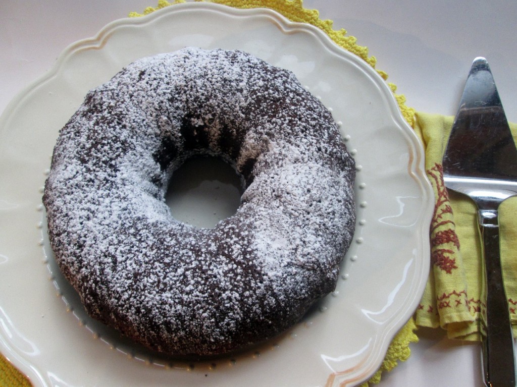 Chocolate Kahlua Bundt Cake. Photo: Laura B. Weiss/NPR