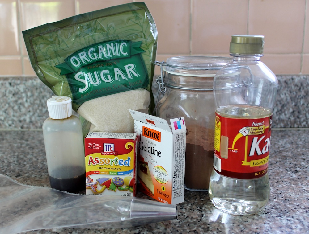 You’ll need lots of sugar, plus gelatin, food coloring, cocoa, and vanilla to make homemade Peeps. Photo: Kate Williams