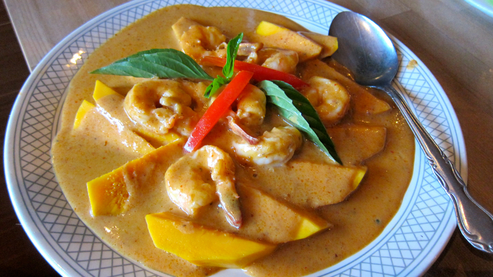 Mango & Shrimp Panang Curry