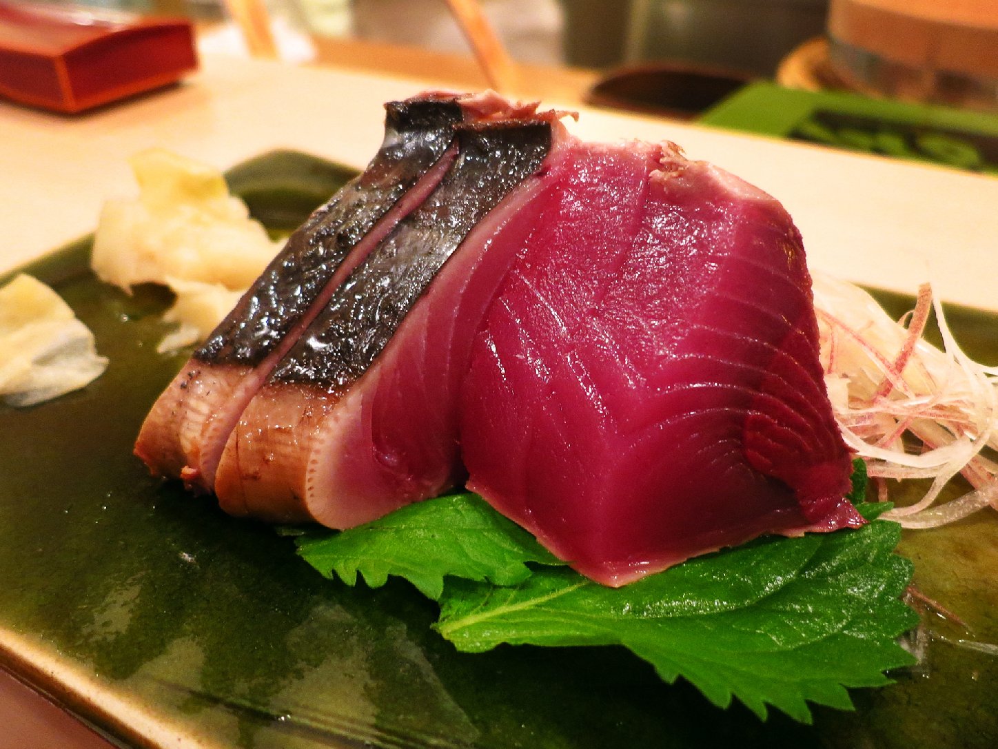 Sashimi from Sukiyabashi Jiro restaurant in Tokyo. Photo: Leon Brocard/Flickr