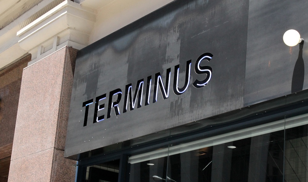 Cafe Terminus is a sandwich restaurant and bar in the Financial District. Photo: Kate Williams