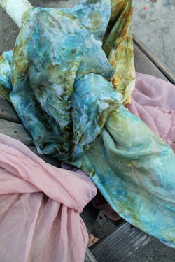 Fabric dyes. Photo: Sasha Duerr