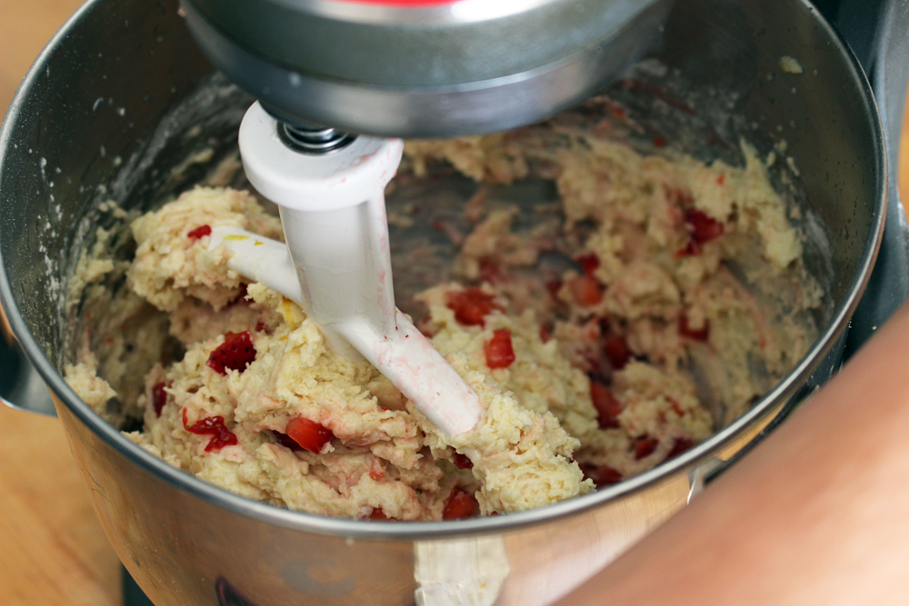 The mixed batter should be super thick. Photo: Wendy Goodfriend