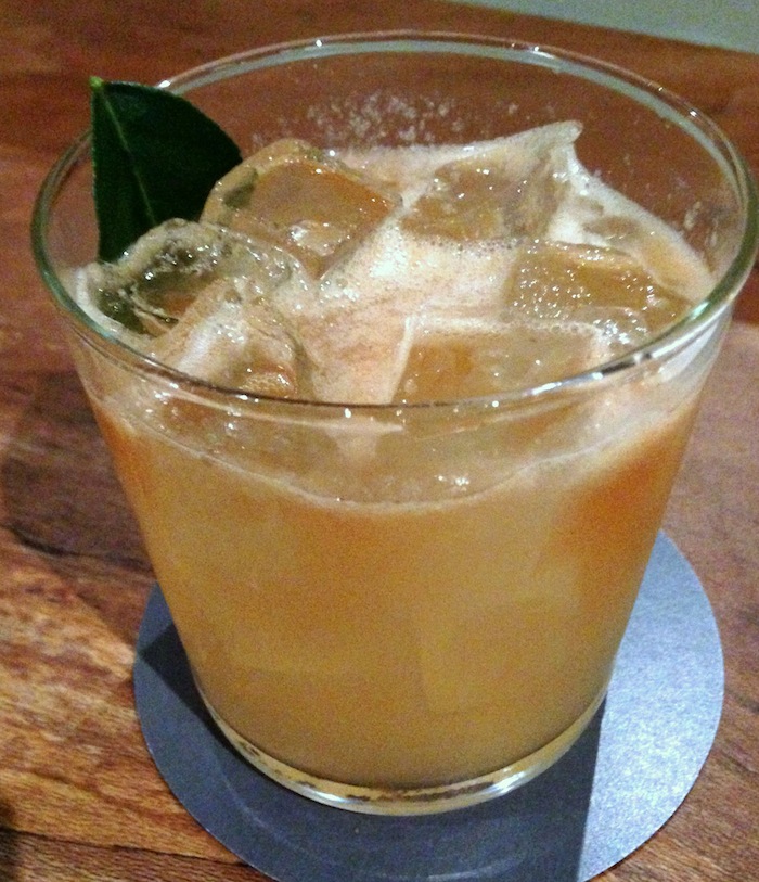 The Tom Yum cocktail is an aromatic gin drink created by the Bon Vivants. Photo: Kate Williams