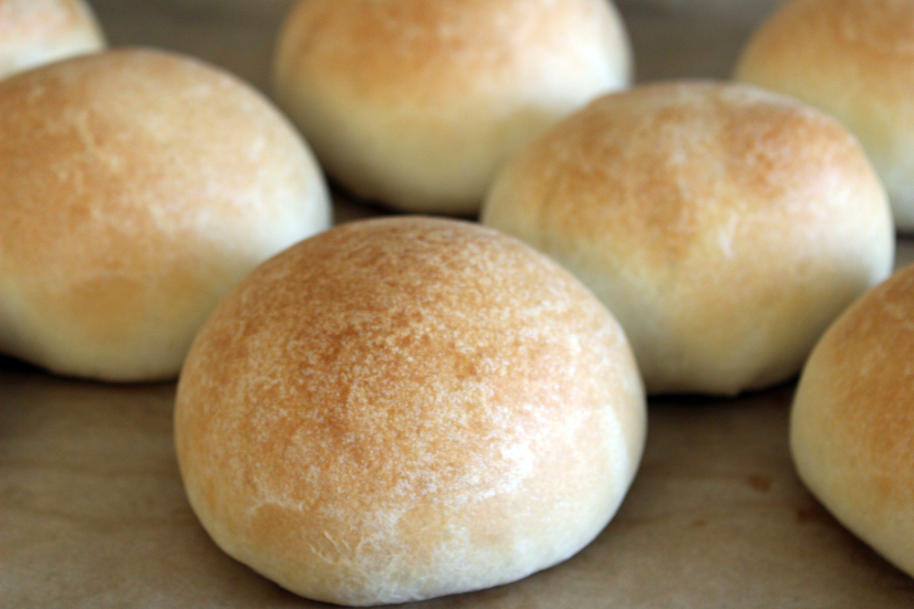 DIY Burger Buns fresh out of the oven. Photo: Wendy Goodfriend