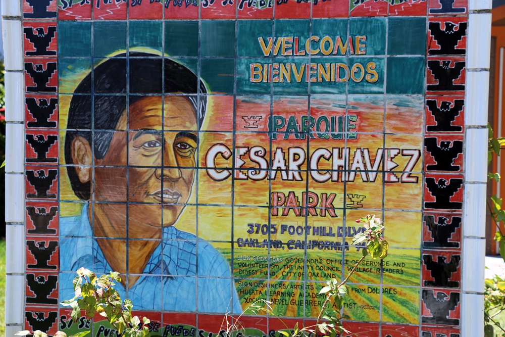 Cesar Chavez Park on Foothill Boulevard in East Oakland