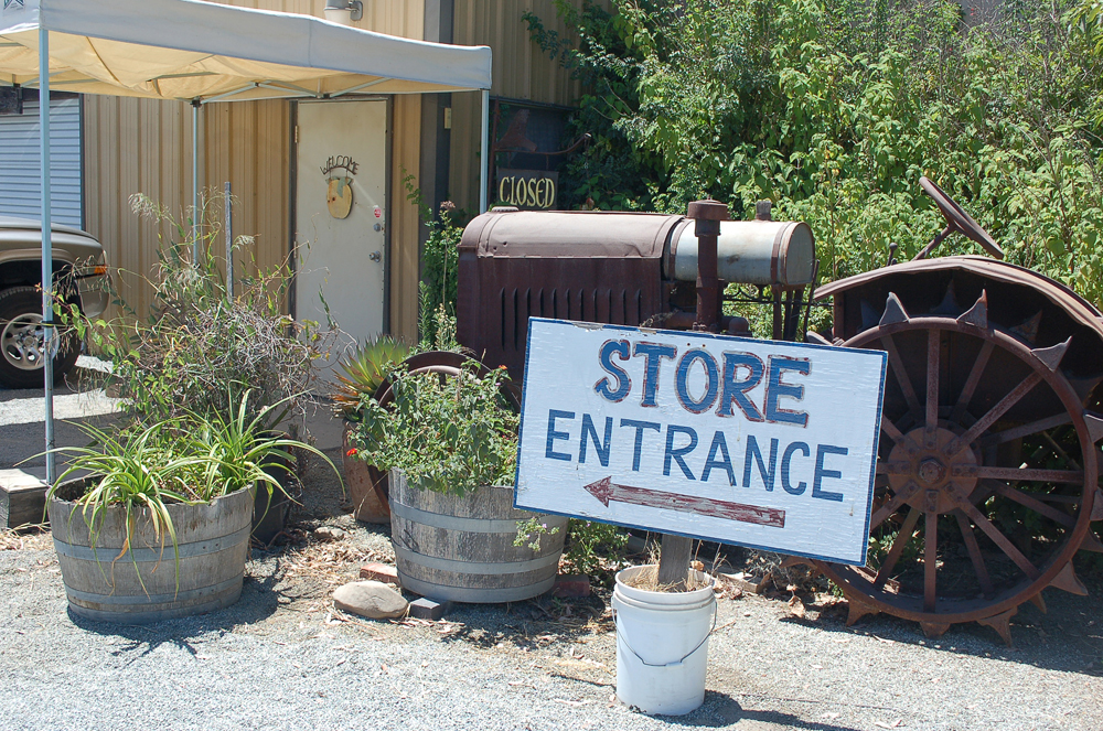 The retail store at Andy's Orchard in Morgan Hill has a huge assortment of currently-ripe stone fruit as well as vegetables grown on the ranch and by neighbors. Photo: Susan Hathaway