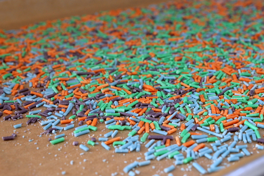 DIY sprinkles (and ice cream cones) can transport you to a fog-less end of summer. Photo: Kate Williams