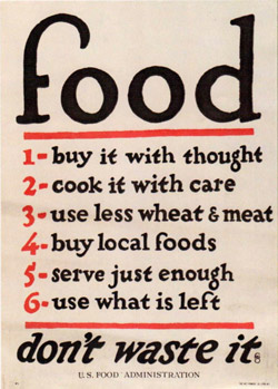 Food - Don't Waste It - U.S. Food Administration