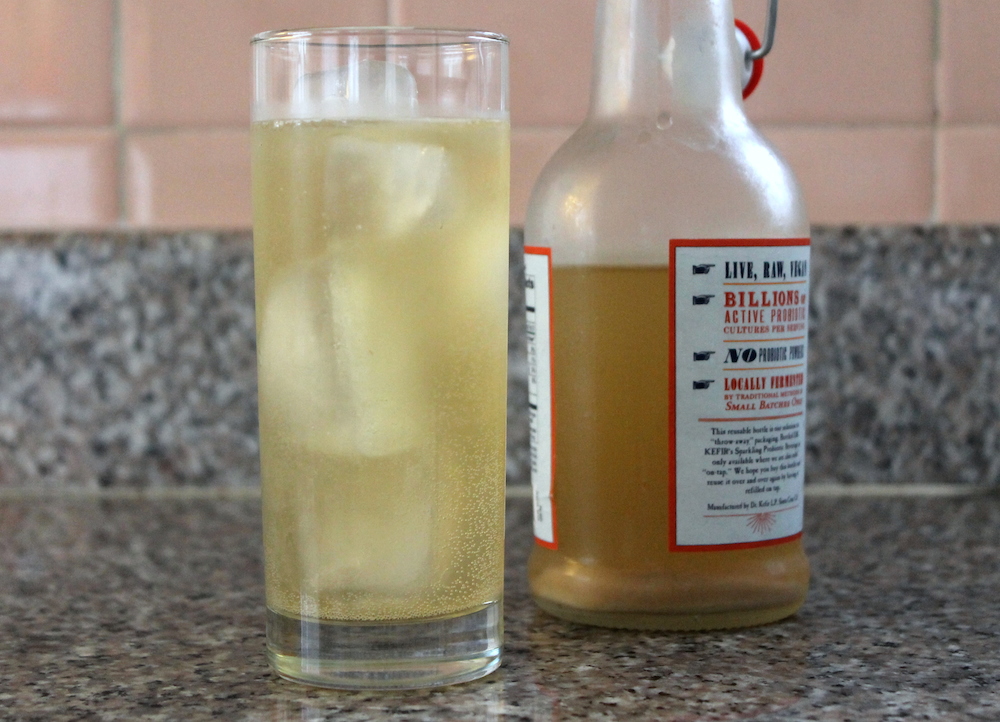 Homemade ginger beer on ice is a perfect afternoon treat. Photo: Kate Williams