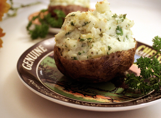 Classic Double Cream Chive Mashed Potatoes. Photo courtesy of Miyoko's Kitchen