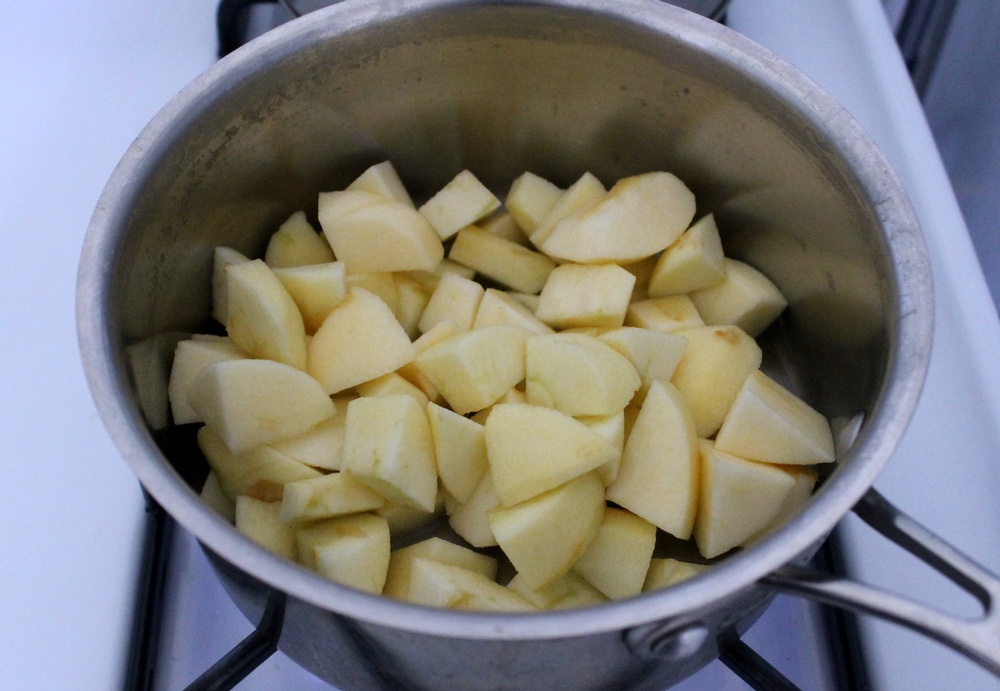 Homemade applesauce forms the base of the candies. Photo: Kate Williams
