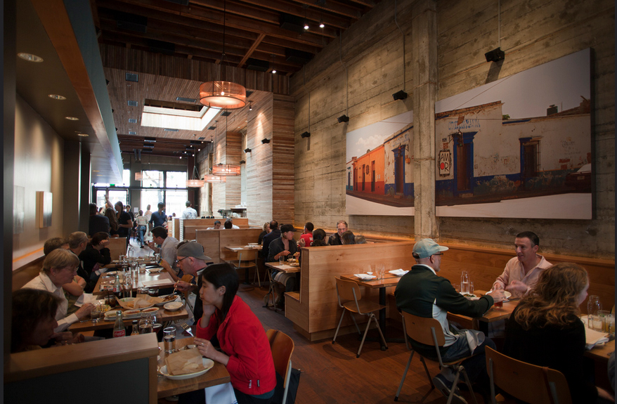 Interior at Comal Restaurant in Berkeley. Photo courtesy of Comal