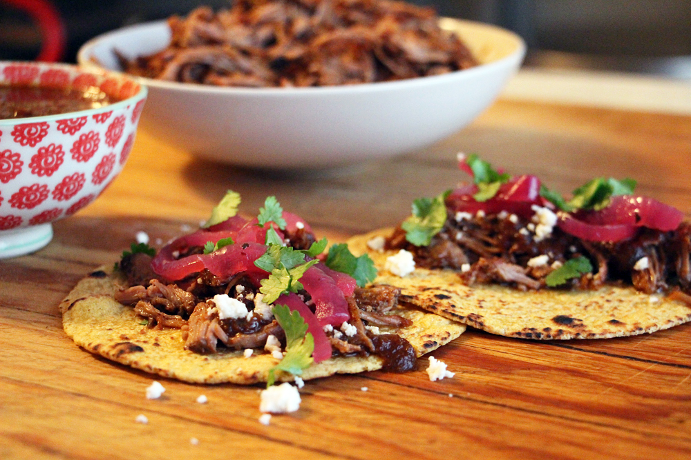 Slow-Cooker BBQ Pulled Pork Tacos. Photo: Wendy Goodfriend