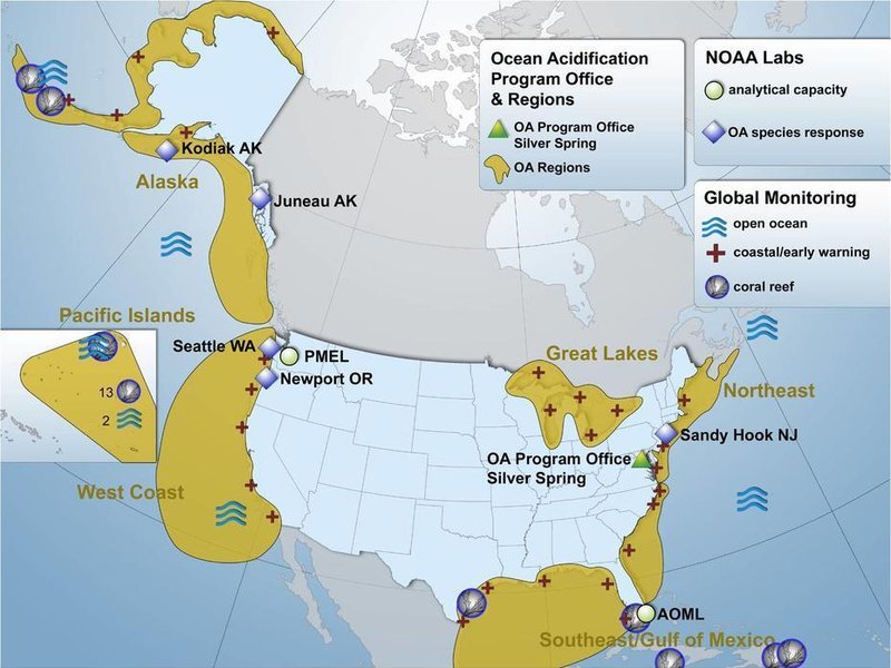 NOAA Map: National Oceanic and Atmospheric Administration 