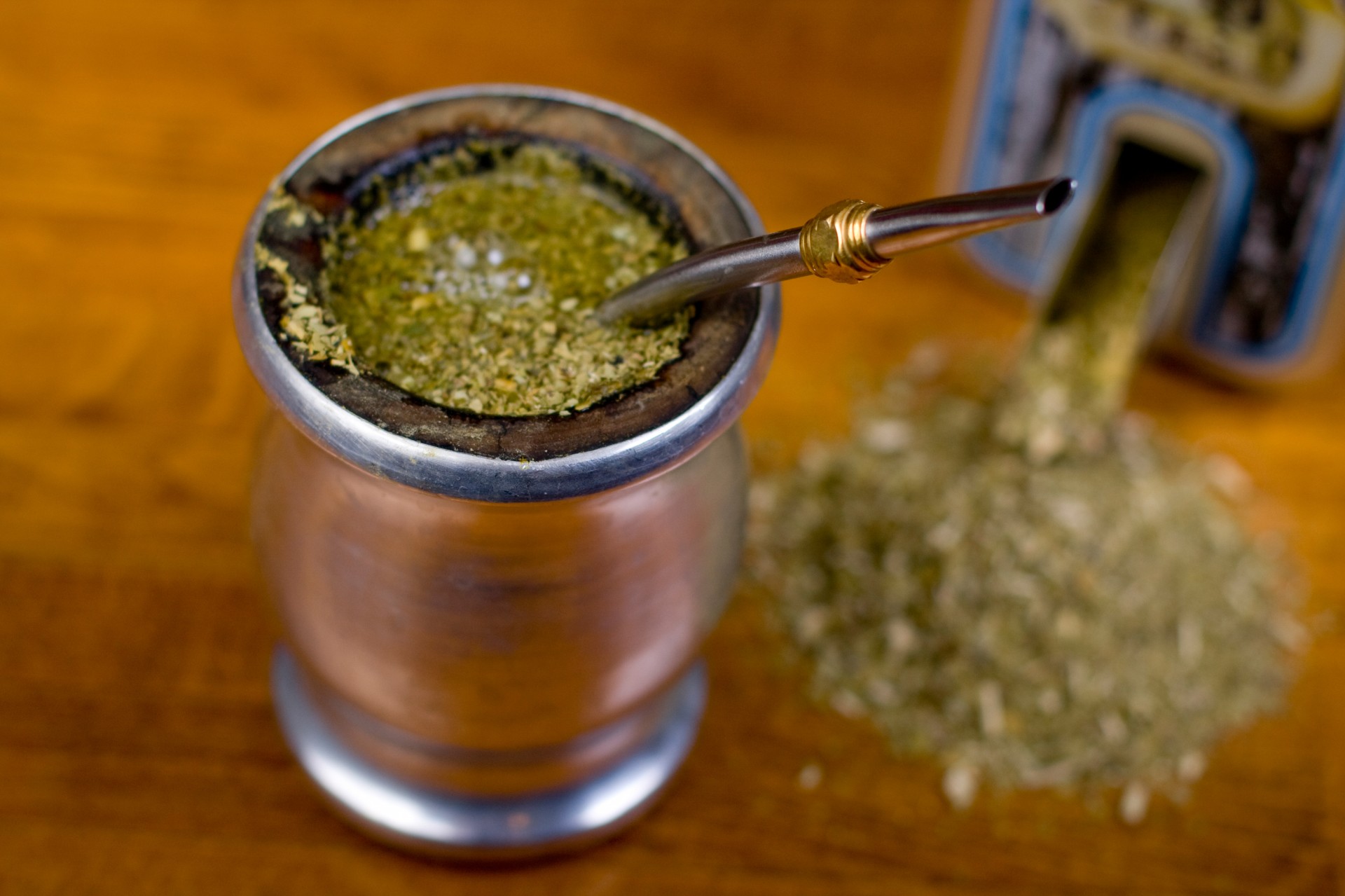 A gourd of yerba mate. Legend has it that the moon gifted this infusion to the Guaraní people of South America. Photo: iStockphoto