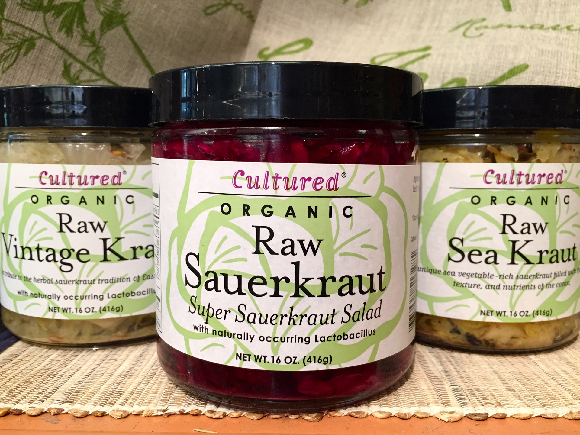 Cultured of Berkeley sells a variety of sauerkraut blends that include more than just cabbage.