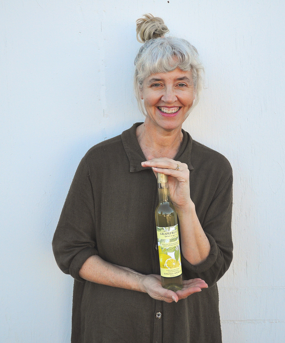 Laura Hagar-Rush is making lovely aperitifs in Sonoma County from heirloom fruit like bergamot, Buddha's hand, yali pear and Chinese quince grown around the Bay Area. 