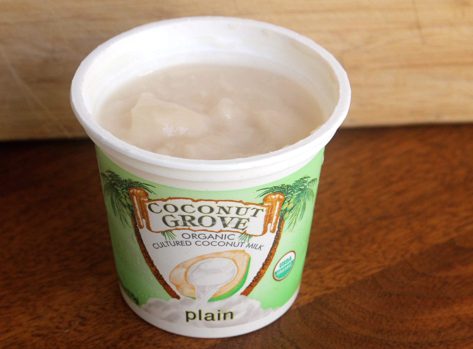Coconut Grove coconut milk yogurt. 