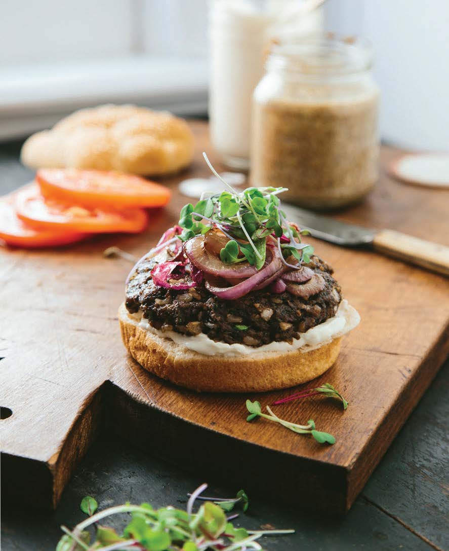 While these burgers won't fool anyone, they are tasty enough that omnivores will love them anyhow. 