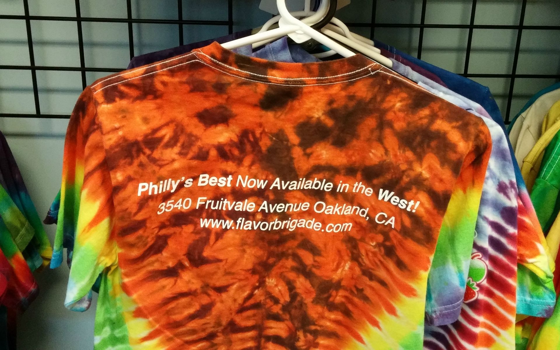 Flavor Brigade's slogan: "Philly's Best Now Available in the West"
