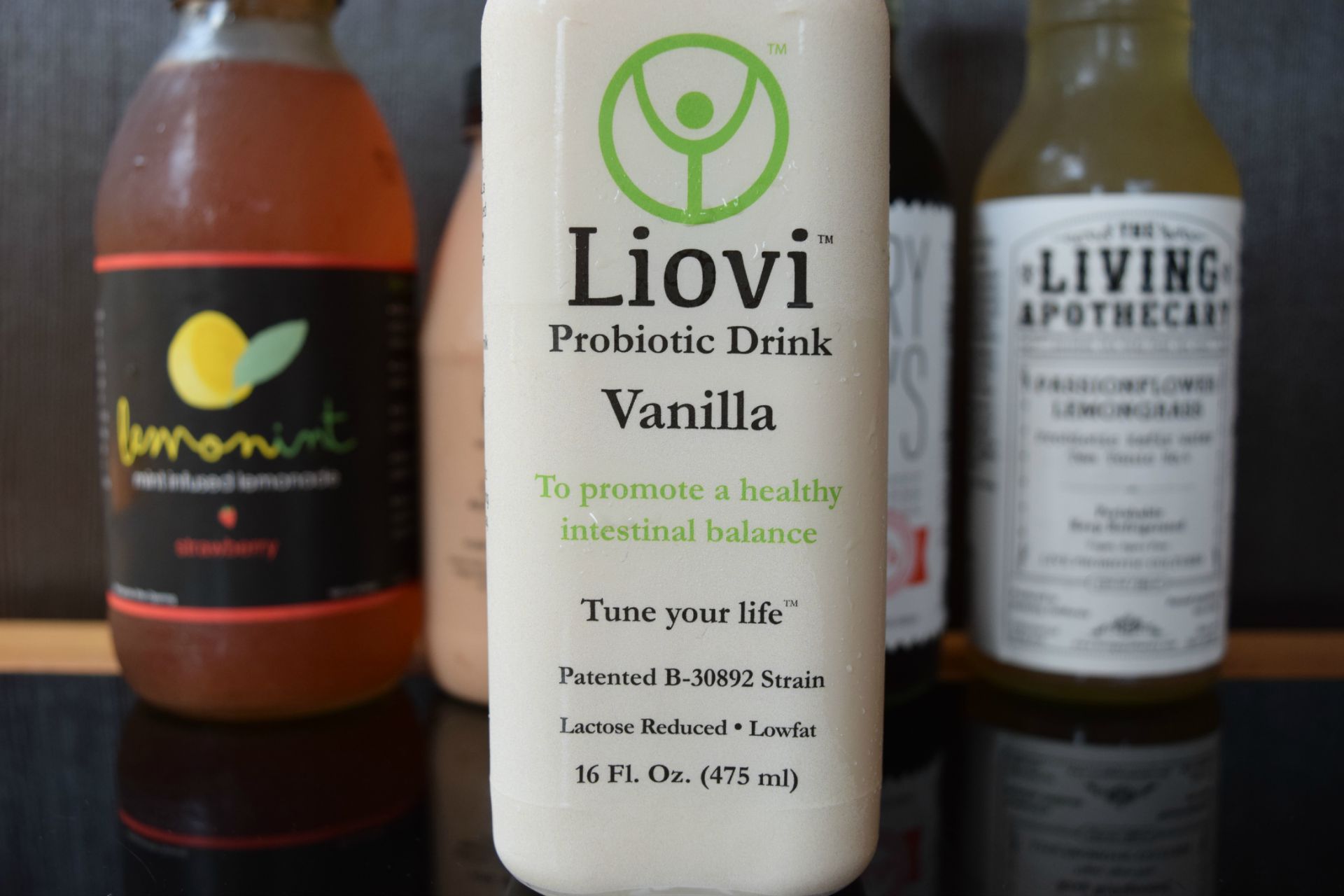 Liovi Vanilla Probiotic Drink.