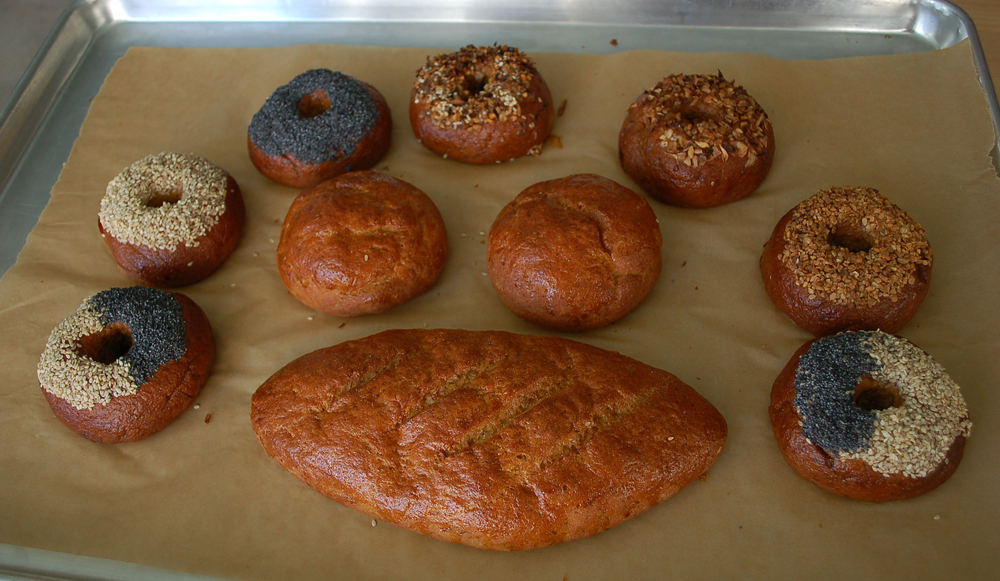The various Montreal-style bagels, baguette and rolls available from Ducks & Dragons will soon be augmented with more baked goods.