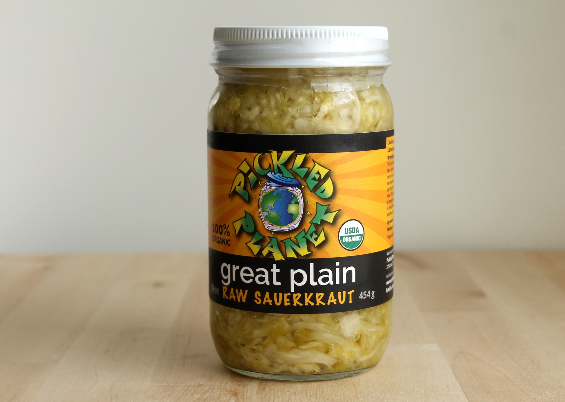 Pickled Planet sauerkraut.