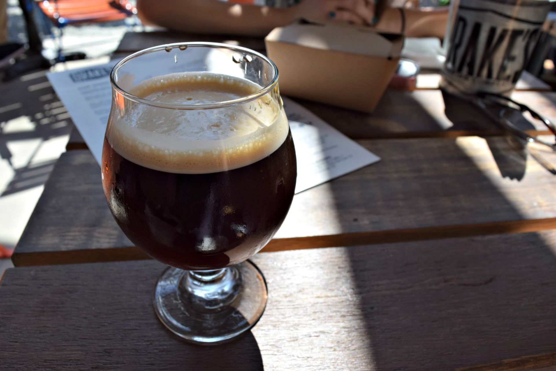 Nitro coffee from Highwire Coffee Roasters