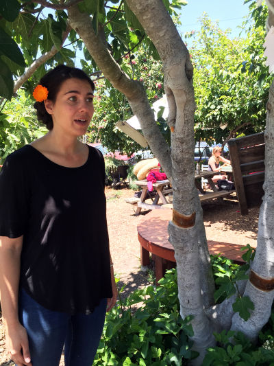 Kate Kaplan, a recent graduate and former manager of the SOGA garden, was one of two student representatives on the committee that formed the Food Systems minor.