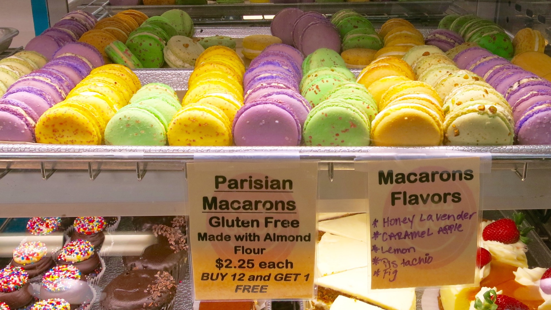 Feel Good Bakery touts the gluten-free ingredients of these almond flour-based desserts.