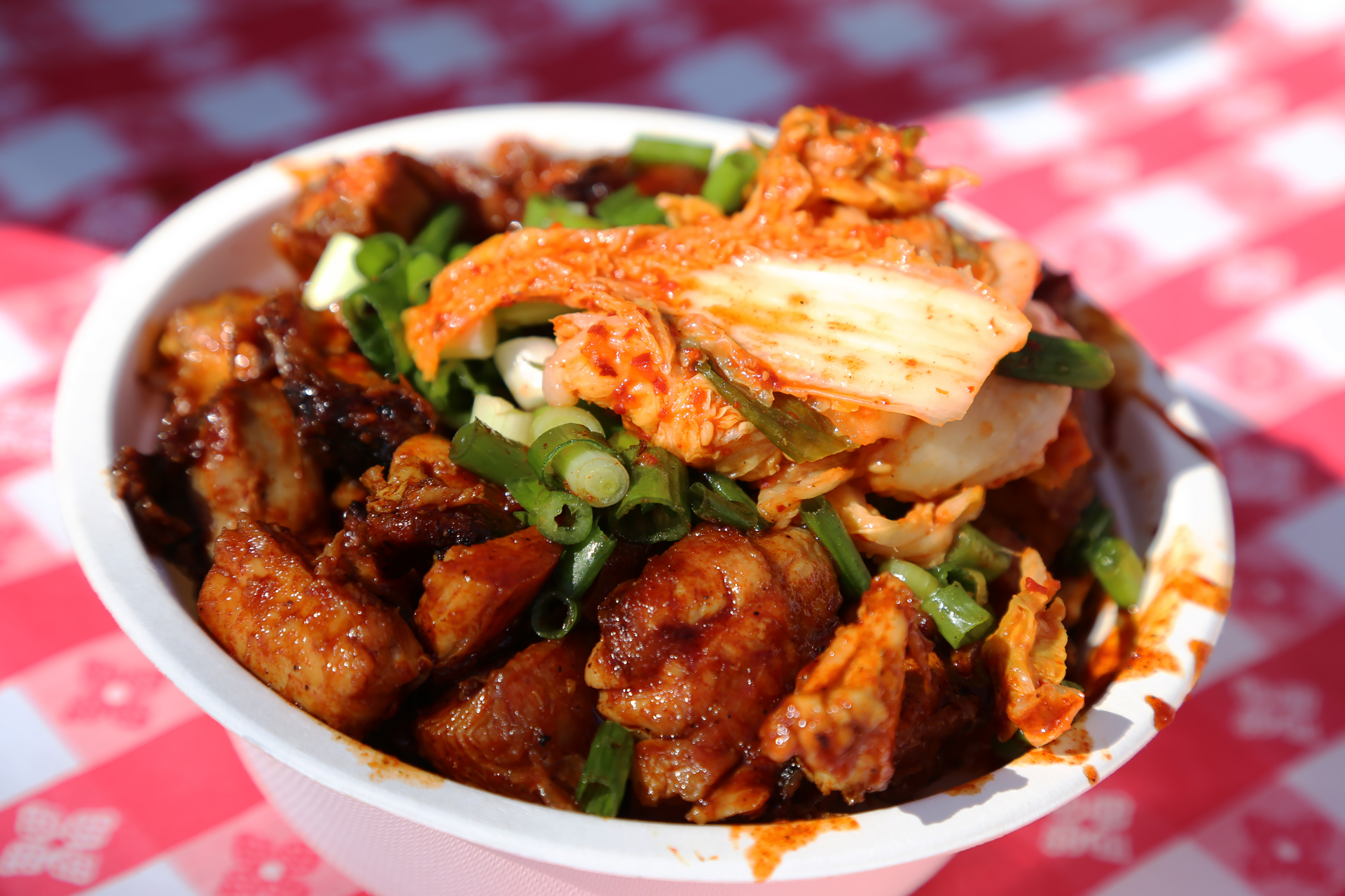 Bombzies BBQ: Korean BBQ chicken bowl
