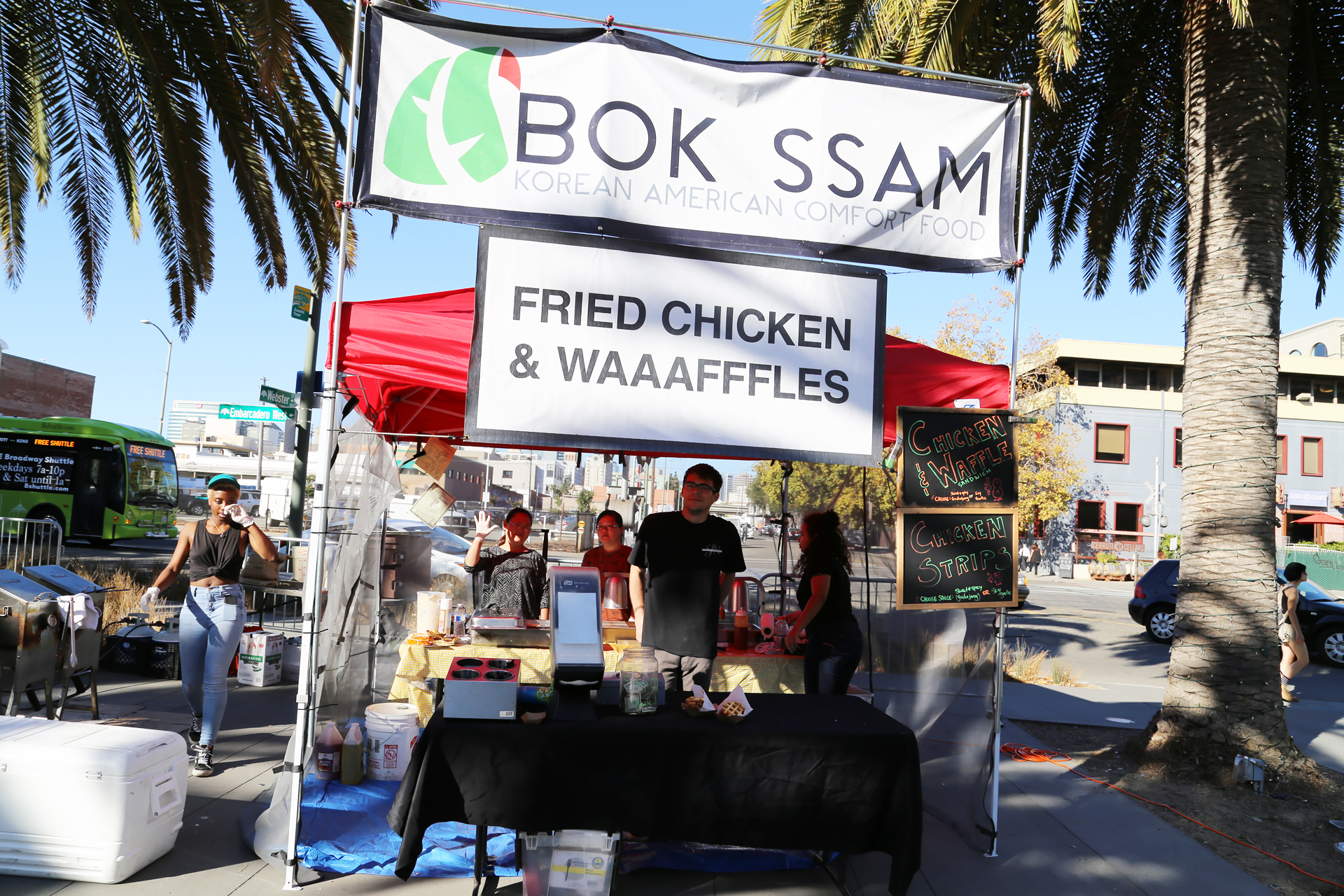 BOK SSAM booth