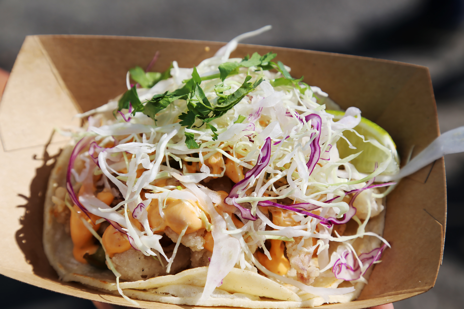 Eat On Monday: Fried calamari tacos