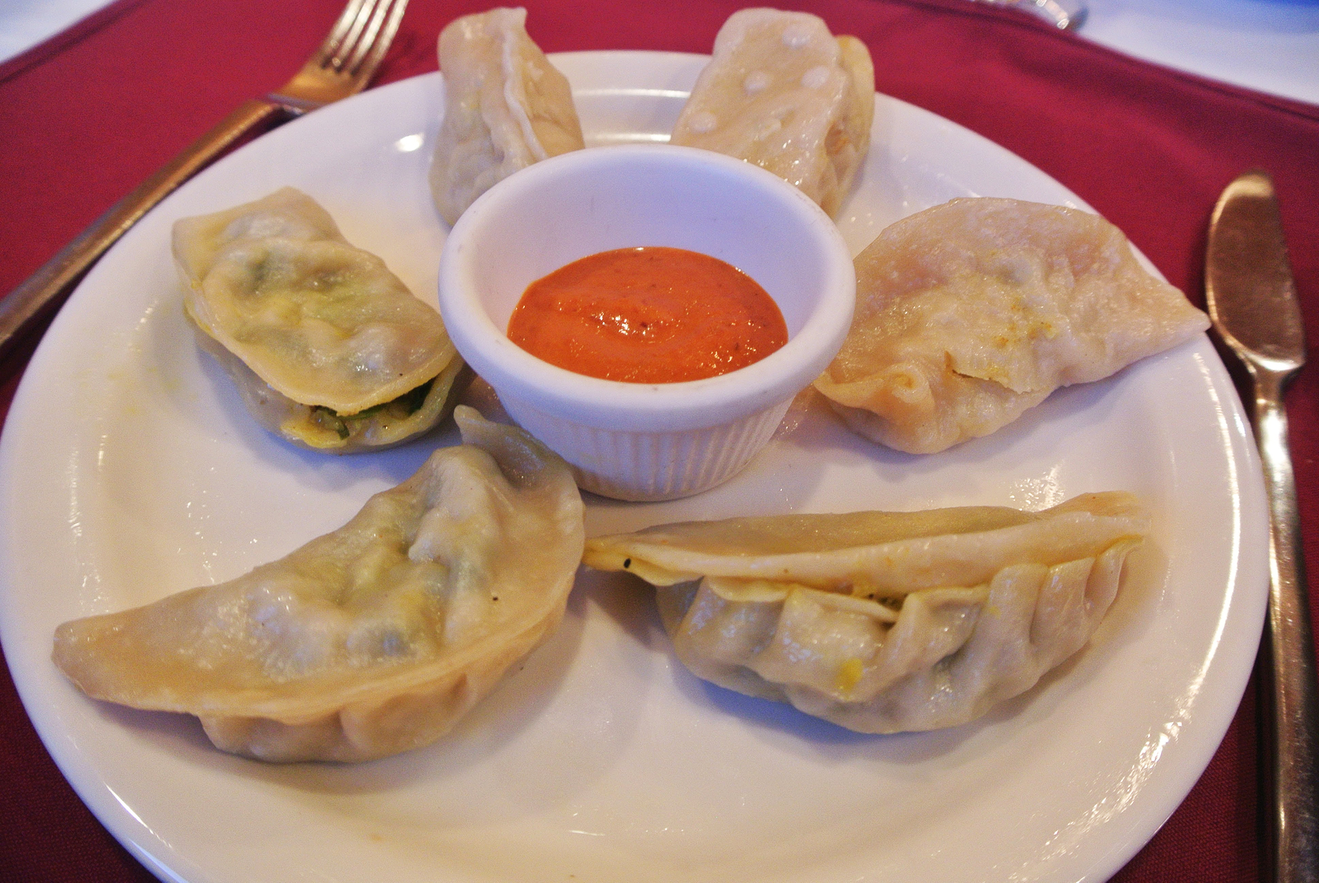 Momos at Little Nepal