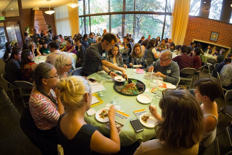 Students at the University of Pacific's new food studies program participated in this event with the Berkeley Food Institute about "Decolonizing Foodways."