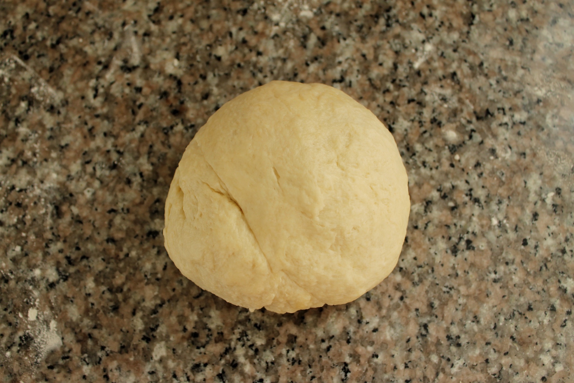  Tortilla dough after kneading.