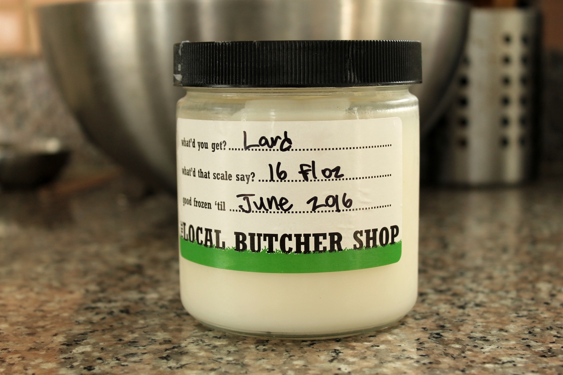 Use high-quality lard for the best results.