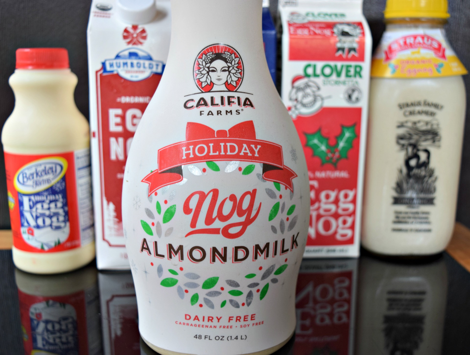 Almond milk eggnog from Califia Farms