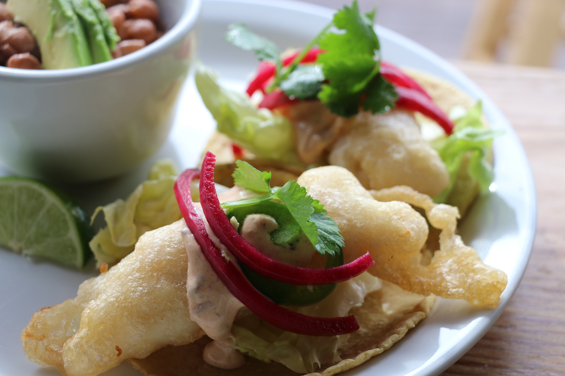 The East Bay’s best fried fish taco at Cosecha in Old Oakland