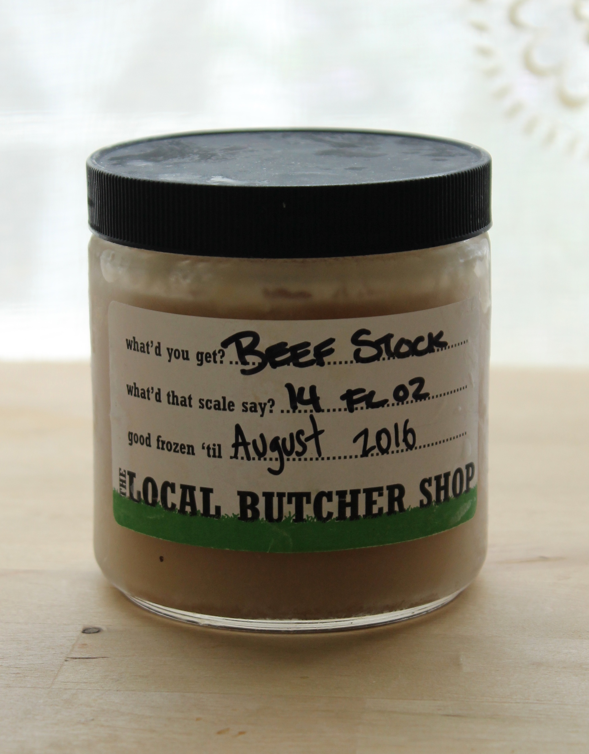 The Local Butcher Shop Beef Stock.